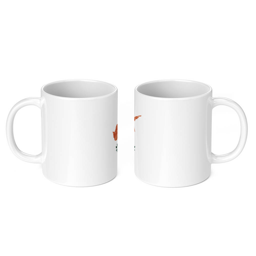 CYPRUS DISTRESSED FLAG 11oz NOVELTY MUG Mugs