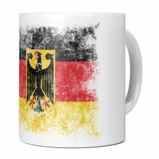 GERMANY STATE DISTRESSED FLAG 11OZ NOVELTY MUG