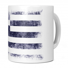 GREECE DISTRESSED FLAG 11OZ NOVELTY MUG