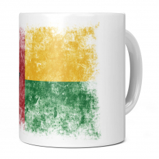 GUINEA BISSAU DISTRESSED FLAG 11OZ NOVELTY MUG