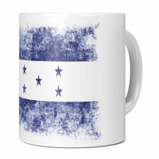HONDURAS DISTRESSED FLAG 11OZ NOVELTY MUG