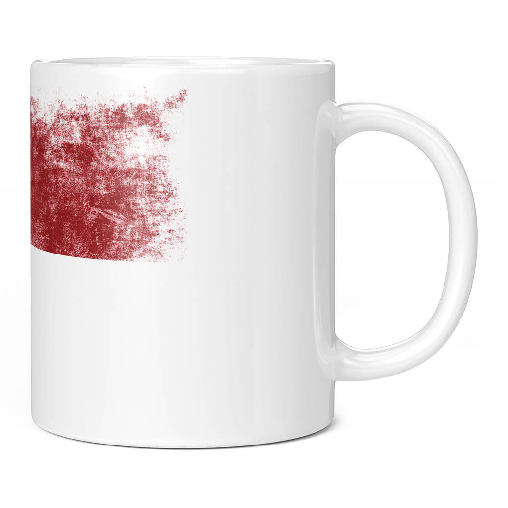 INDONESIA DISTRESSED FLAG 11oz NOVELTY MUG Mugs