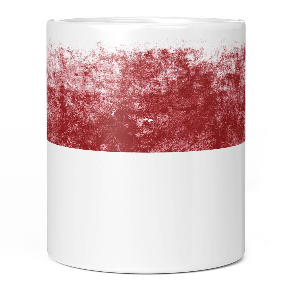 INDONESIA DISTRESSED FLAG 11oz NOVELTY MUG Mugs