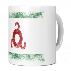 INGUSHETIA DISTRESSED FLAG 11OZ NOVELTY MUG