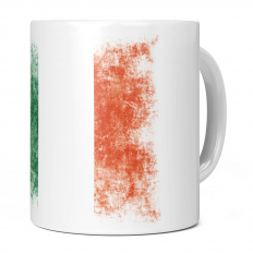 IRELAND DISTRESSED FLAG 11OZ NOVELTY MUG