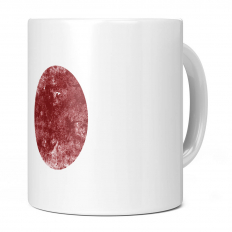 JAPAN DISTRESSED FLAG 11OZ NOVELTY MUG