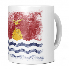 KIRIBATI DISTRESSED FLAG 11OZ NOVELTY MUG