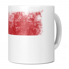 MONACO DISTRESSED FLAG 11OZ NOVELTY MUG