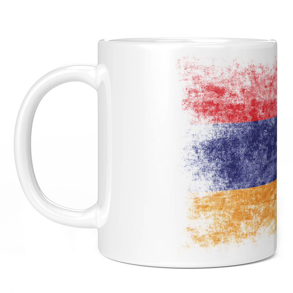 NAGORNO-KARABAKH REPUBLIC DISTRESSED FLAG 11oz NOVELTY MUG Mugs