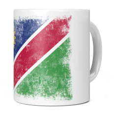 NAMIBIA DISTRESSED FLAG 11OZ NOVELTY MUG