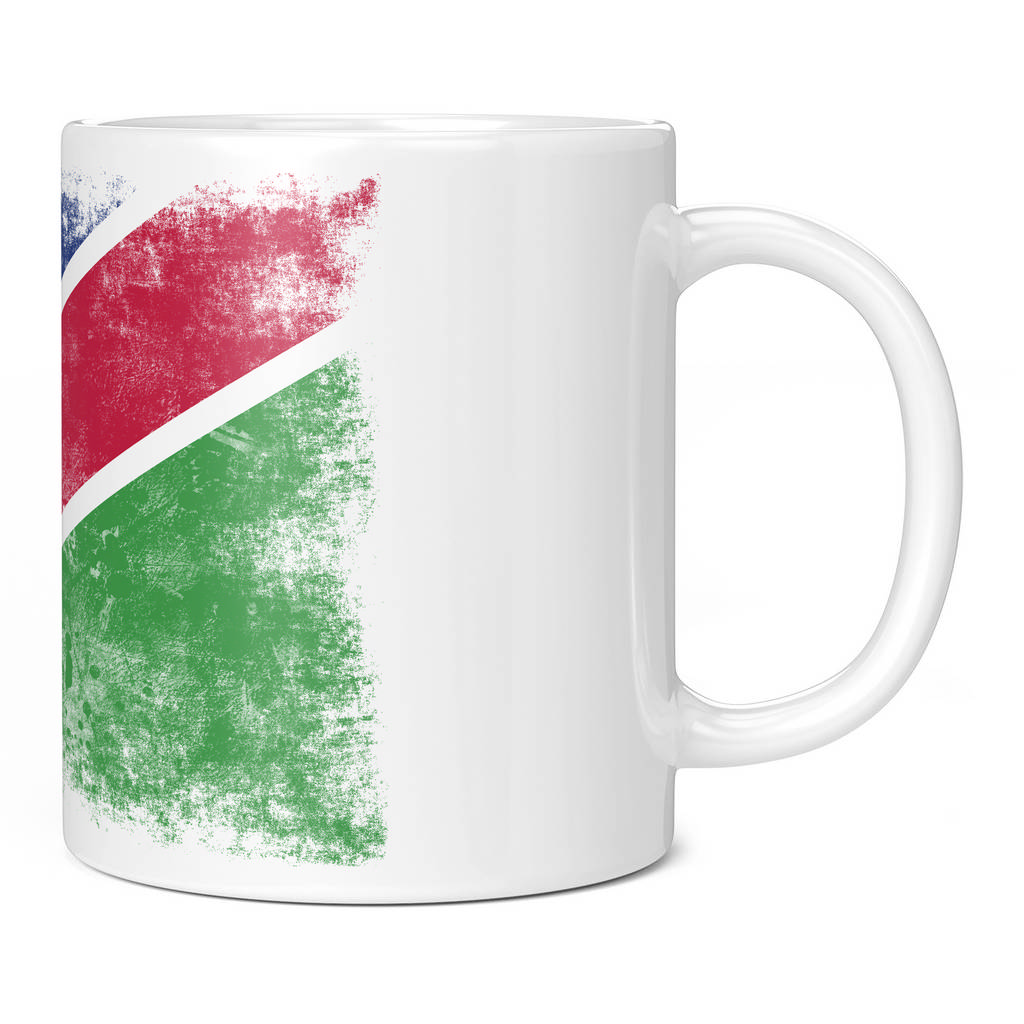 NAMIBIA DISTRESSED FLAG 11oz NOVELTY MUG Mugs