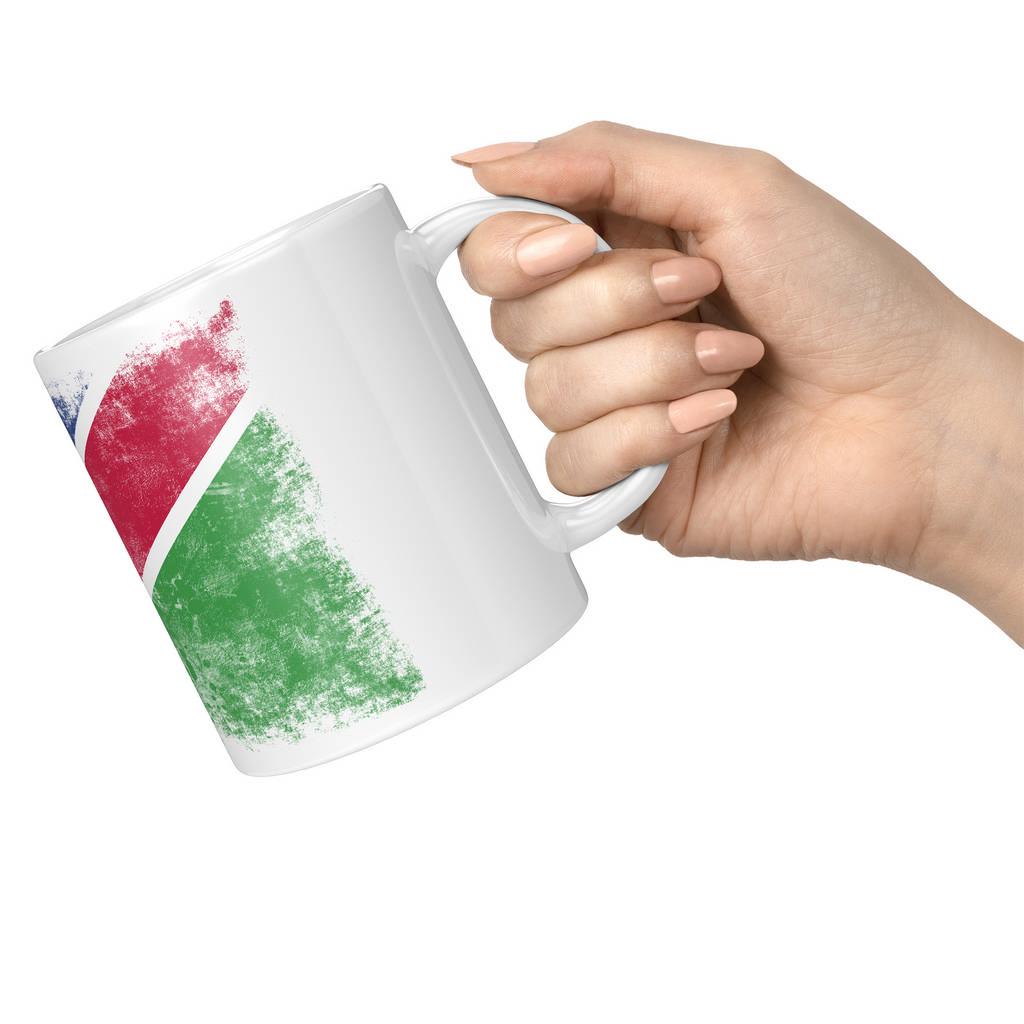 NAMIBIA DISTRESSED FLAG 11oz NOVELTY MUG Mugs