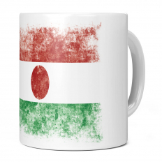 NIGER DISTRESSED FLAG 11OZ NOVELTY MUG