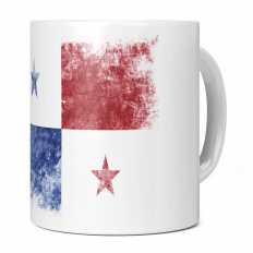 PANAMA DISTRESSED FLAG 11OZ NOVELTY MUG