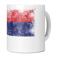 REPUBLIKA SRPSKA DISTRESSED FLAG 11OZ NOVELTY MUG