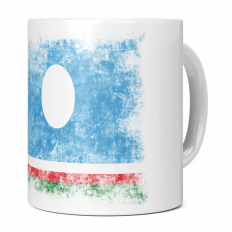 SAKHA REPUBLIC DISTRESSED FLAG 11OZ NOVELTY MUG