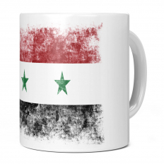 SYRIA DISTRESSED FLAG 11OZ NOVELTY MUG