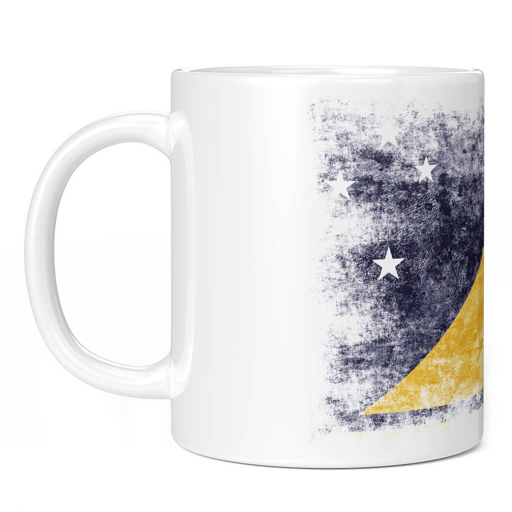TOKELAU DISTRESSED FLAG 11oz NOVELTY MUG Mugs
