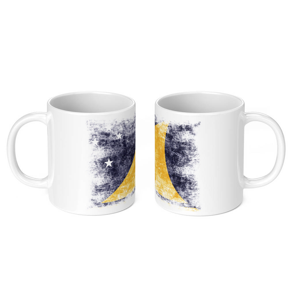 TOKELAU DISTRESSED FLAG 11oz NOVELTY MUG Mugs