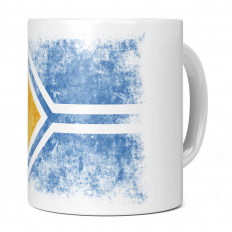 TUVA DISTRESSED FLAG 11OZ NOVELTY MUG