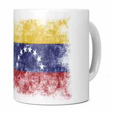 VENEZUELA DISTRESSED FLAG 11OZ NOVELTY MUG