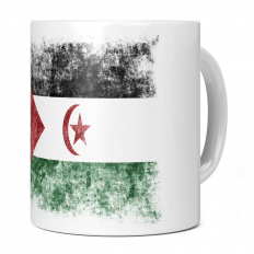 WESTERN SAHARA DISTRESSED FLAG 11OZ NOVELTY MUG