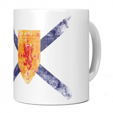 NOVA SCOTIA DISTRESSED FLAG 11OZ NOVELTY MUG