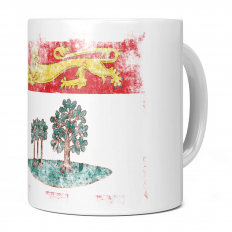 PRINCE EDWARD ISLAND DISTRESSED FLAG 11OZ NOVELTY MUG