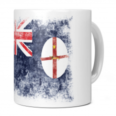 NEW SOUTH WALES DISTRESSED FLAG 11OZ NOVELTY MUG