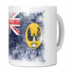 SOUTH AUSTRALIA DISTRESSED FLAG 11OZ NOVELTY MUG