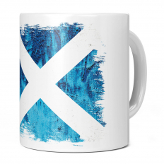 SCOTLAND GRUNGE FLAG 11OZ NOVELTY MUG