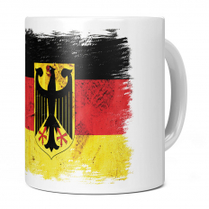 GERMANY STATE GRUNGE FLAG 11OZ NOVELTY MUG
