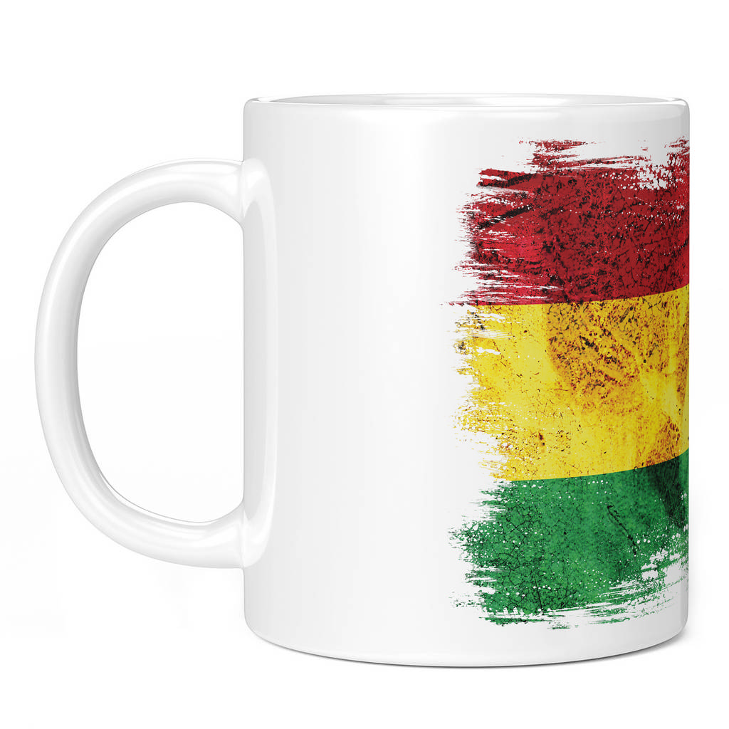 GHANA GRUNGE FLAG 11oz NOVELTY MUG Mugs