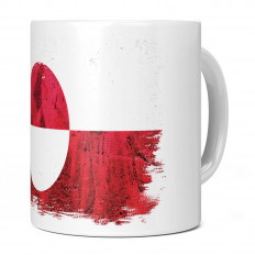 GREENLAND GRUNGE FLAG 11OZ NOVELTY MUG