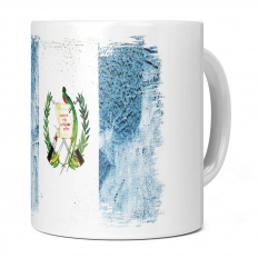 GUATEMALA GRUNGE FLAG 11OZ NOVELTY MUG