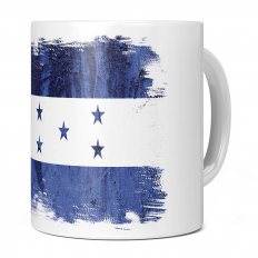 HONDURAS GRUNGE FLAG 11OZ NOVELTY MUG