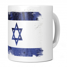 ISRAEL GRUNGE FLAG 11OZ NOVELTY MUG