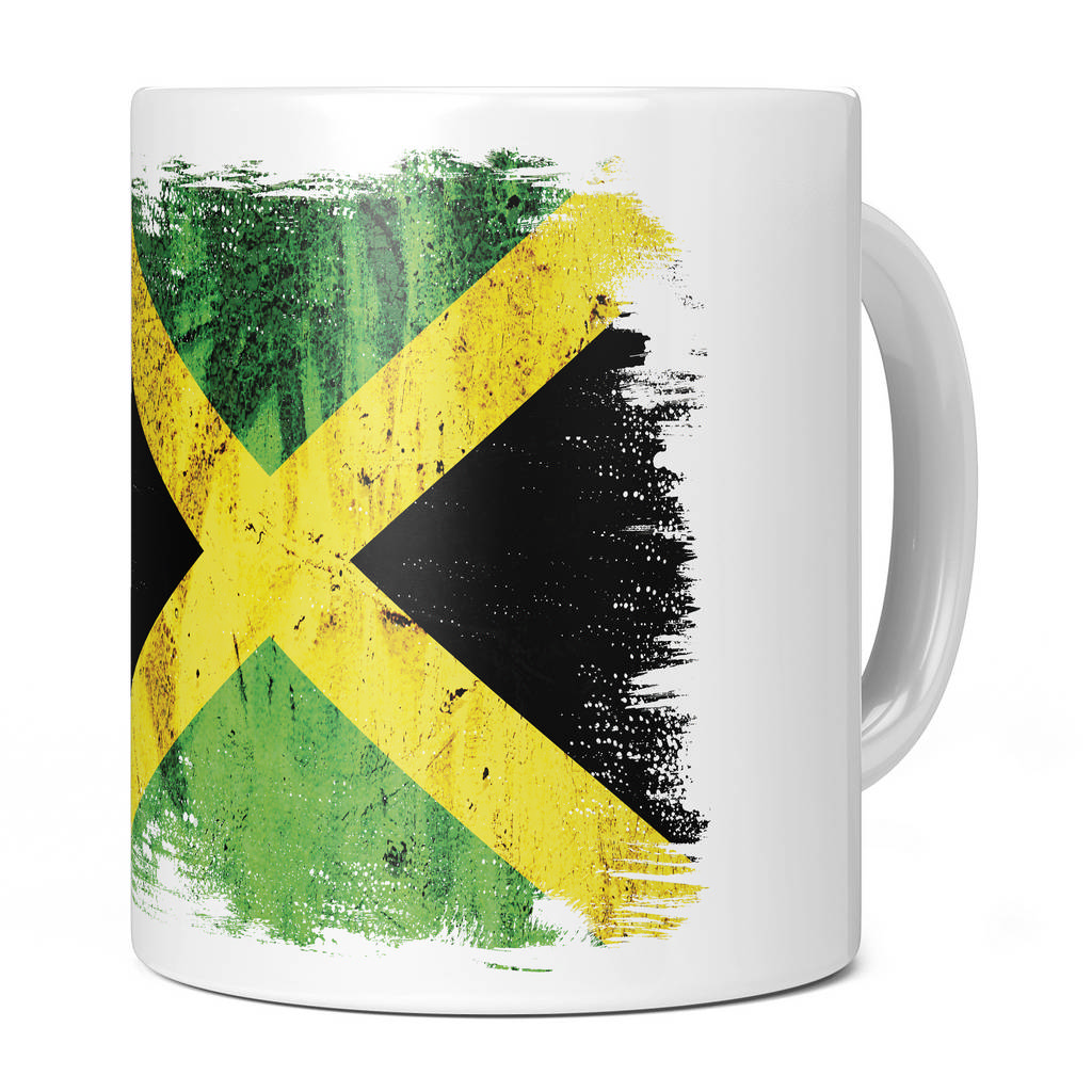 JAMAICA GRUNGE FLAG 11OZ NOVELTY MUG