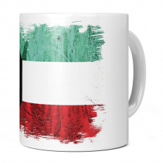 KUWAIT GRUNGE FLAG 11OZ NOVELTY MUG