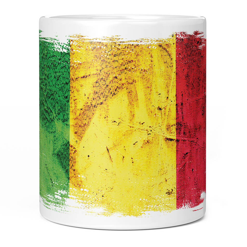 MALI GRUNGE FLAG 11oz NOVELTY MUG Mugs