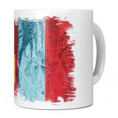 MONGOLIA GRUNGE FLAG 11OZ NOVELTY MUG