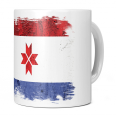 MORDOVIA GRUNGE FLAG 11OZ NOVELTY MUG