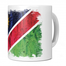 NAMIBIA GRUNGE FLAG 11OZ NOVELTY MUG