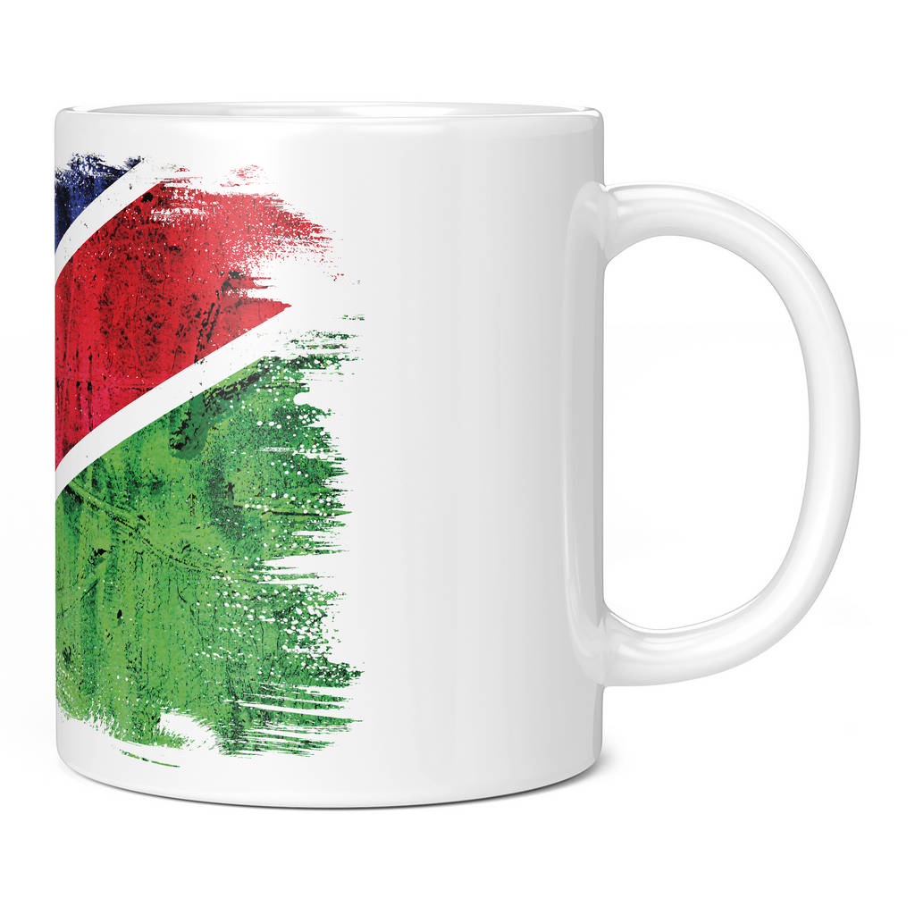 NAMIBIA GRUNGE FLAG 11oz NOVELTY MUG Mugs