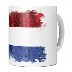 NETHERLANDS GRUNGE FLAG 11OZ NOVELTY MUG