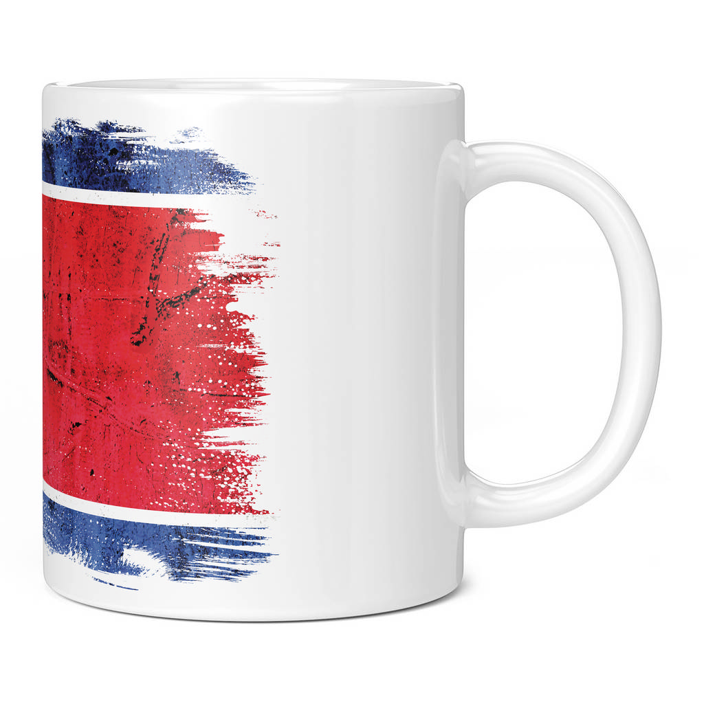 NORTH KOREA GRUNGE FLAG 11oz NOVELTY MUG Mugs