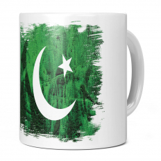 PAKISTAN GRUNGE FLAG 11OZ NOVELTY MUG