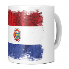 PARAGUAY GRUNGE FLAG 11OZ NOVELTY MUG