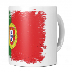 PORTUGAL GRUNGE FLAG 11OZ NOVELTY MUG