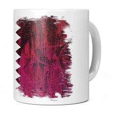 QATAR GRUNGE FLAG 11OZ NOVELTY MUG